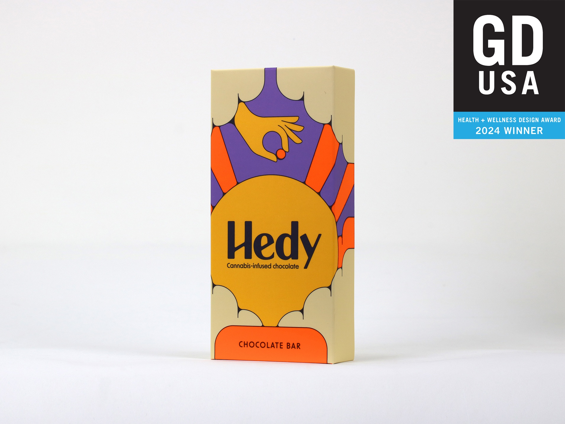 Hedy child-resistant (CR) cannabis packaging